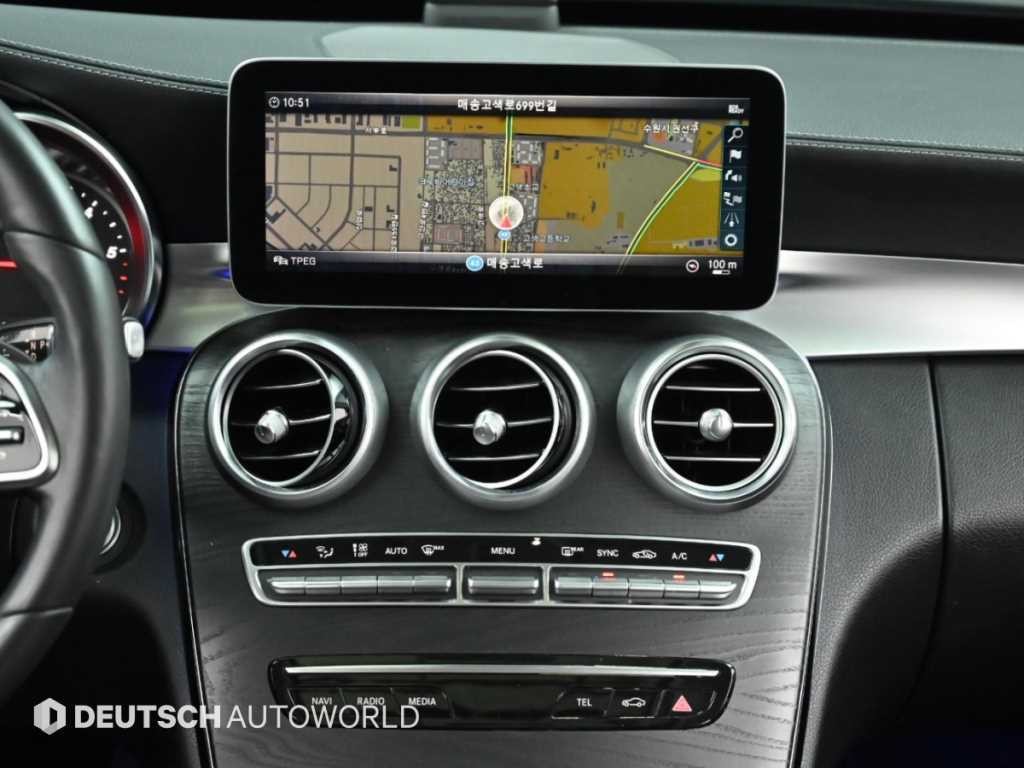 벤츠 C 클래스 C클래스 W205 C220 d 4MATIC 익스클루시브 이미지 14