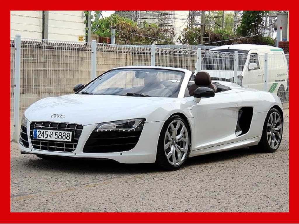 아우디 R8 5.2 V10 스파이더 이미지 1
