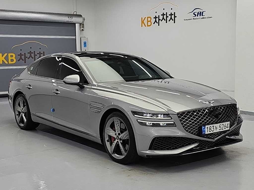 제네시스 G80 G80(RG3) 3.5 가솔린 터보 AWD 스포츠팩 이미지 4