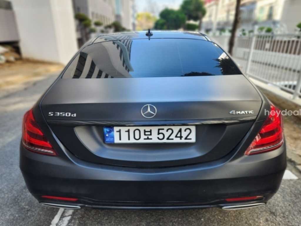 벤츠 S 클래스 S클래스-W222 S 350 d 4MATIC 이미지 4