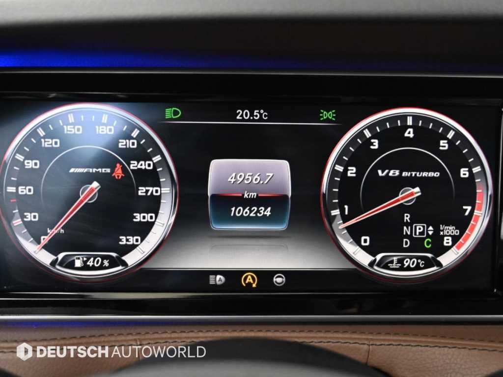 벤츠 S 클래스 S클래스-W222 S 63 AMG 4MATIC 이미지 8