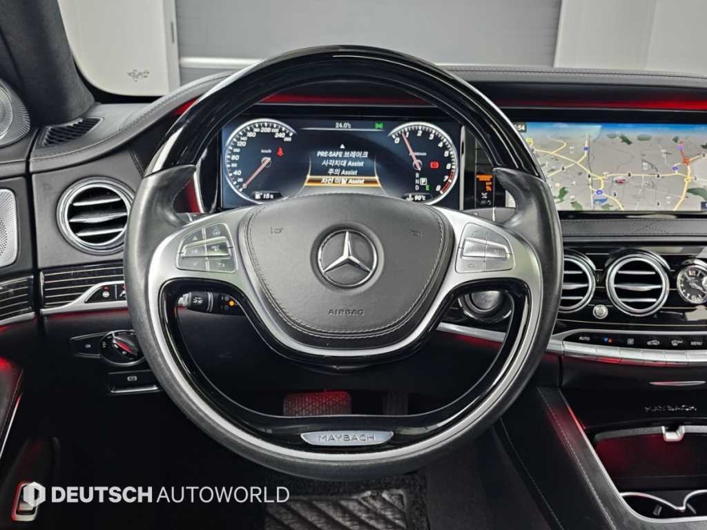 벤츠 S 클래스 S클래스-W222 마이바흐 S 500 4MATIC 이미지 13