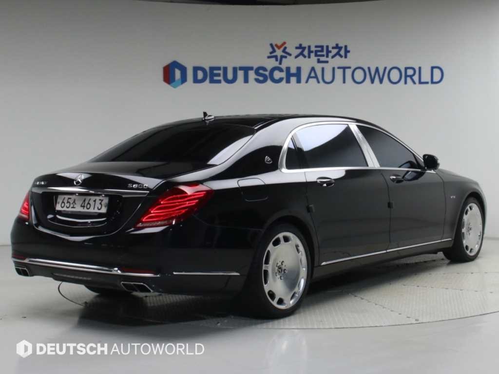 벤츠 S 클래스 S클래스-W222 마이바흐 S 500 4MATIC 이미지 2