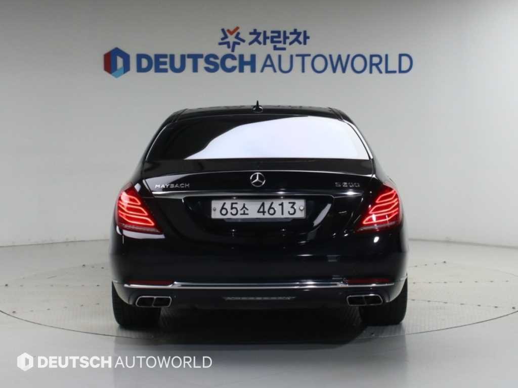 벤츠 S 클래스 S클래스-W222 마이바흐 S 500 4MATIC 이미지 4