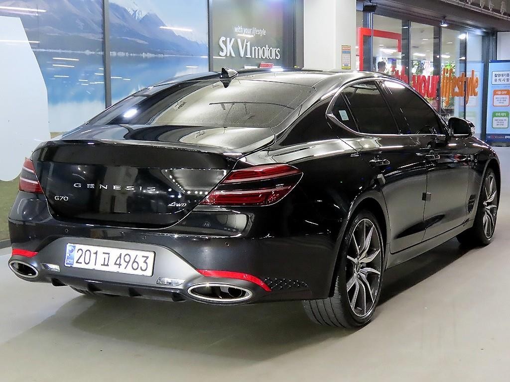 제네시스 G70 더 뉴 G70 가솔린 2.5T 4WD 기본형 이미지 4
