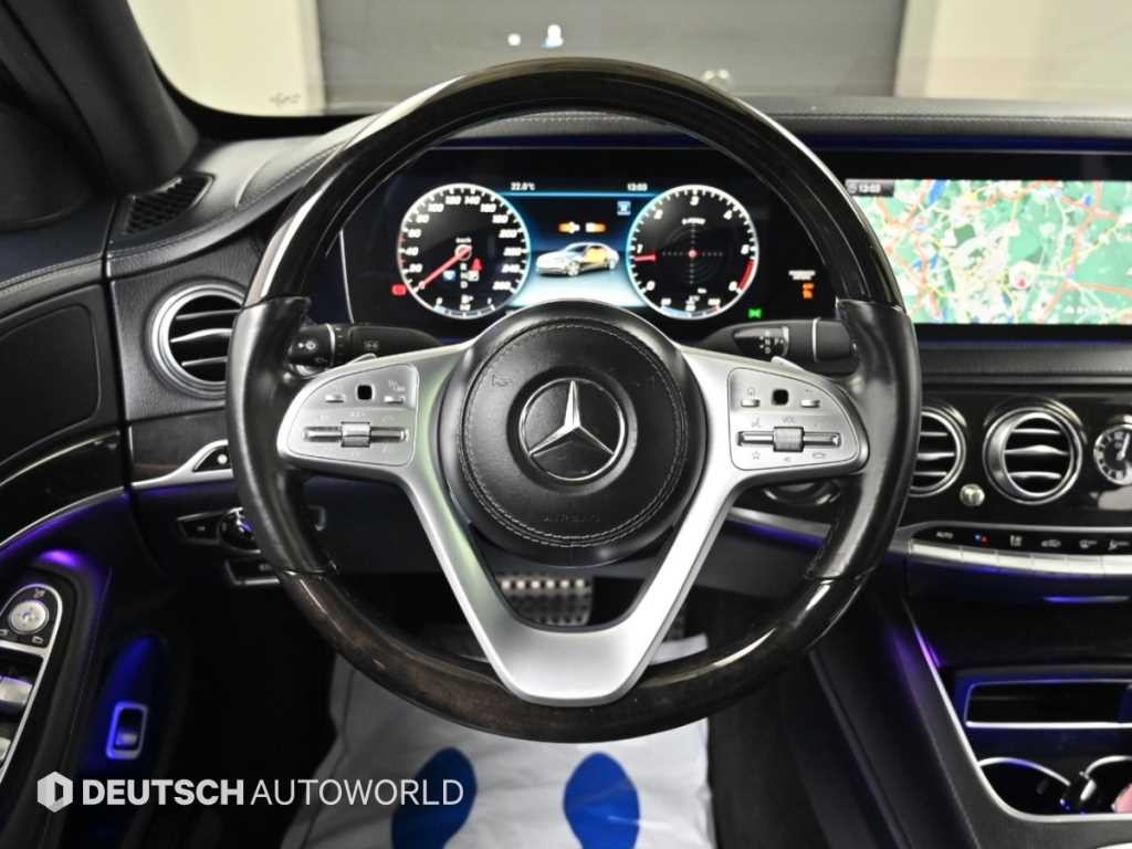 벤츠 S 클래스 S클래스-W222 S 350 d 4MATIC AMG Line 이미지 13
