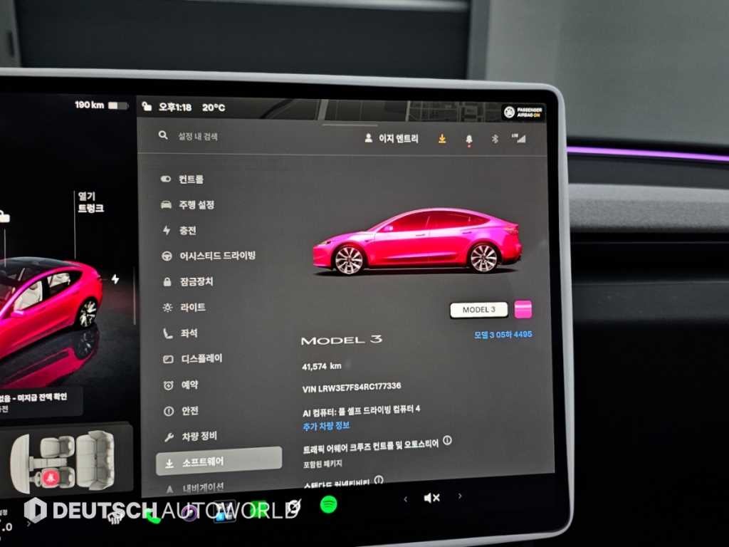 테슬라 모델 3 RWD 이미지 8