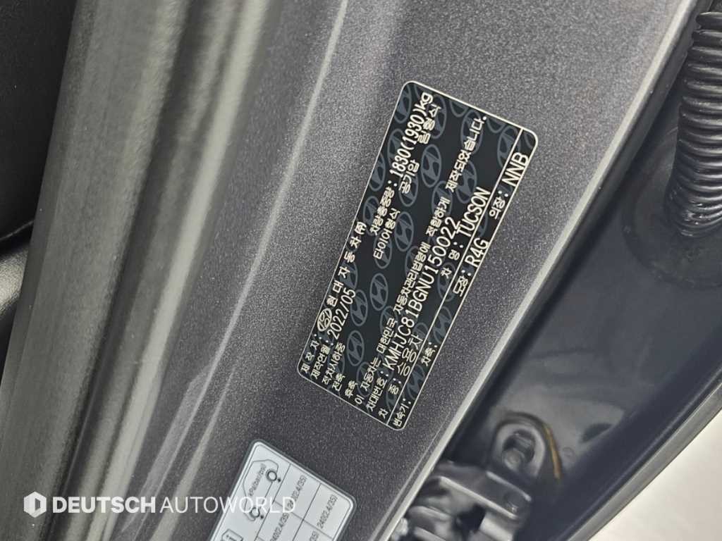 현대 투싼 투싼 (NX4) 가솔린 1.6 터보 2WD 프리미엄 이미지 20