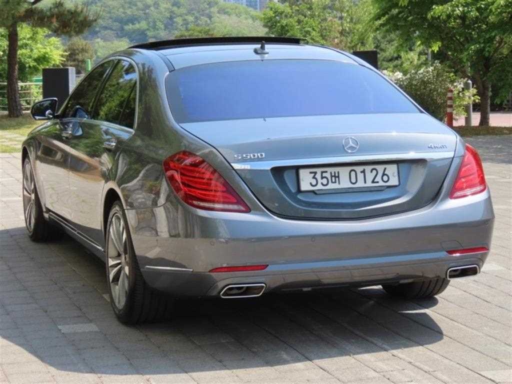 벤츠 S 클래스 S클래스-W222 S 500L 4MATIC 이미지 4