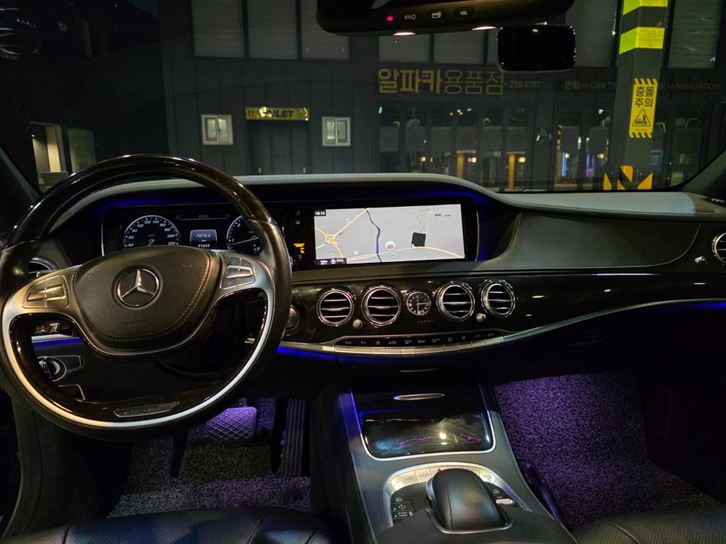 벤츠 S 클래스 S클래스-W222 S 350L 블루텍 이미지 5