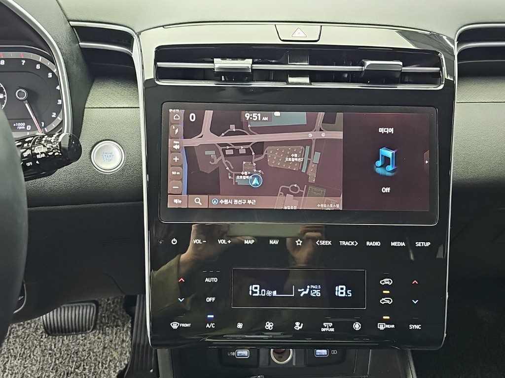 현대 투싼 더 뉴 투싼 (NX4) 가솔린 1.6 터보 2WD 프리미엄 이미지 10