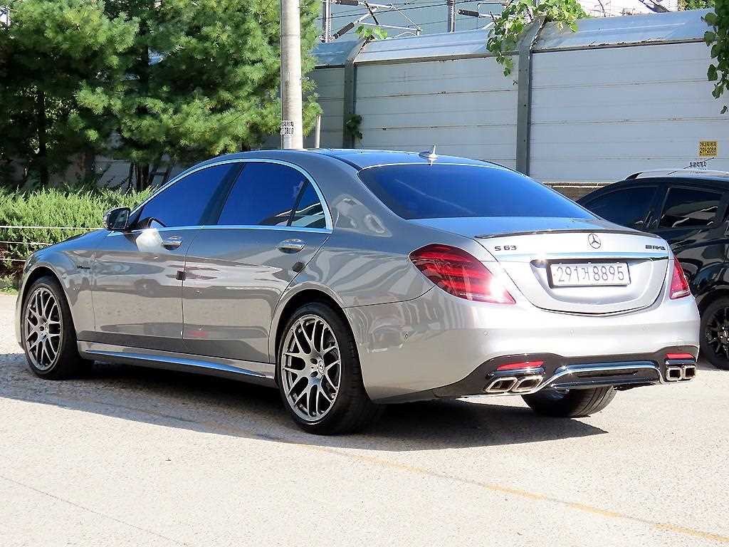 벤츠 S 클래스 S클래스-W222 S 63 AMG 4MATIC 이미지 3