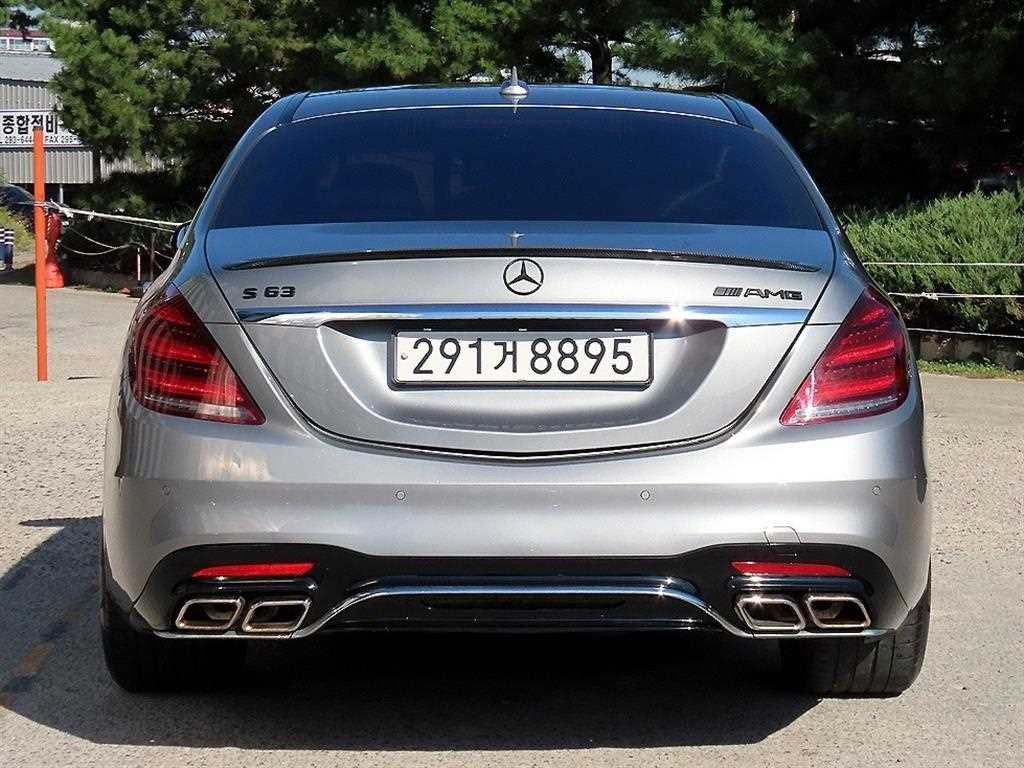 벤츠 S 클래스 S클래스-W222 S 63 AMG 4MATIC 이미지 4
