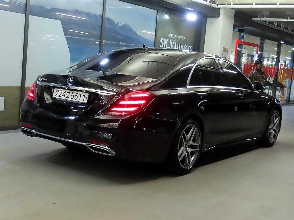 벤츠 S 클래스 S클래스-W222 S 350 d 4MATIC AMG Line 이미지 4