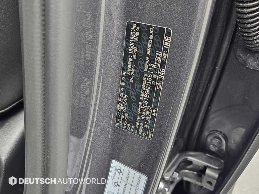 현대 투싼 투싼 (NX4) 가솔린 1.6 터보 2WD 프리미엄 이미지 20