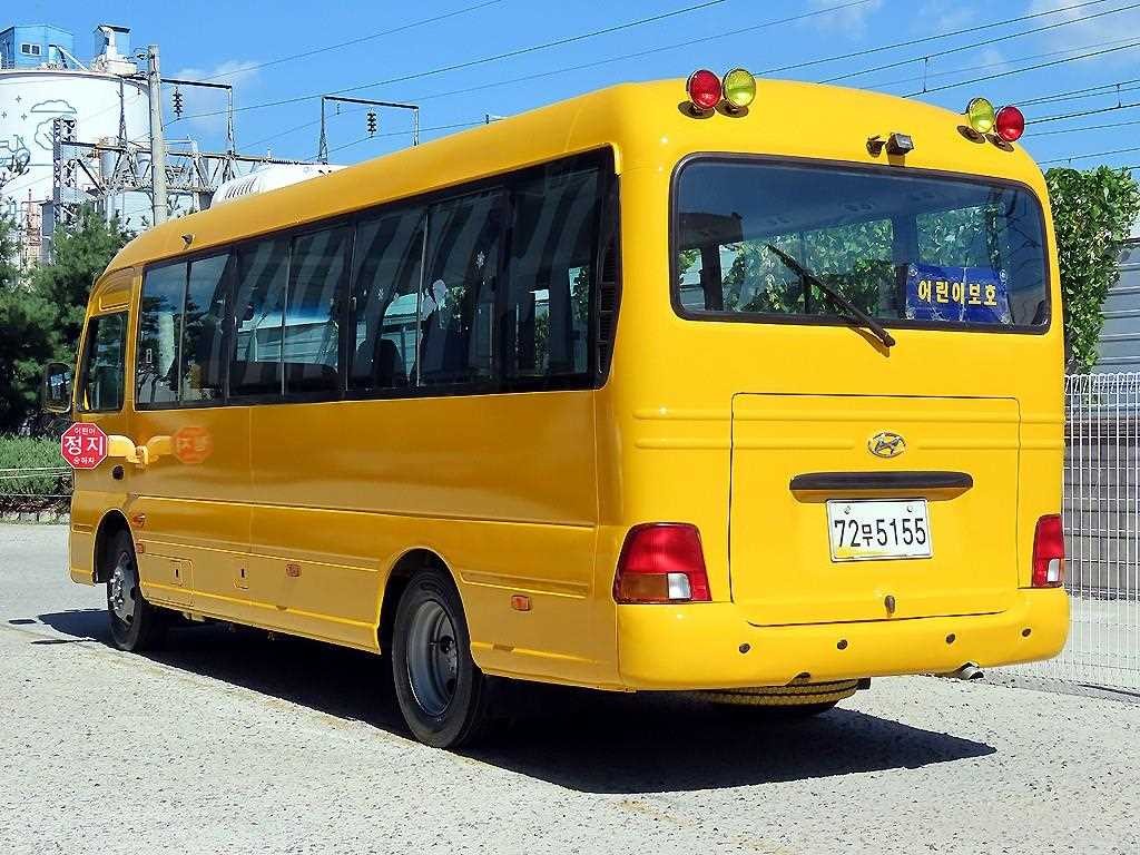 중대형버스 소형현대버스 뉴카운티 장축 어린이 39인승 이미지 3