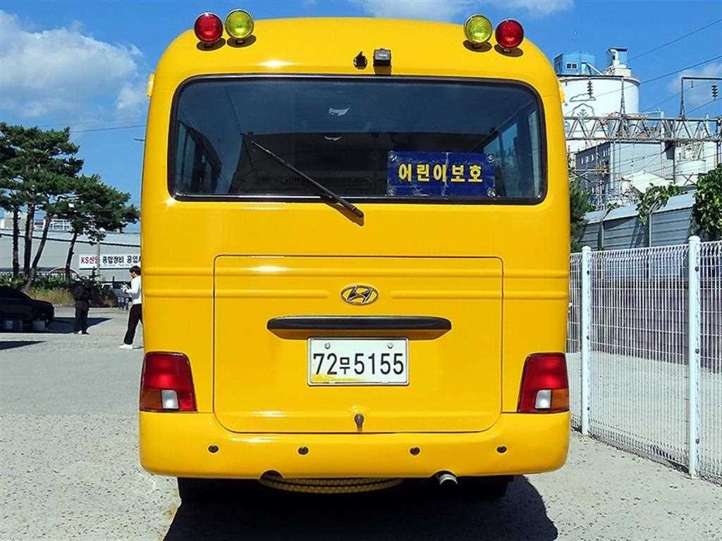 중대형버스 소형현대버스 뉴카운티 장축 어린이 39인승 이미지 4
