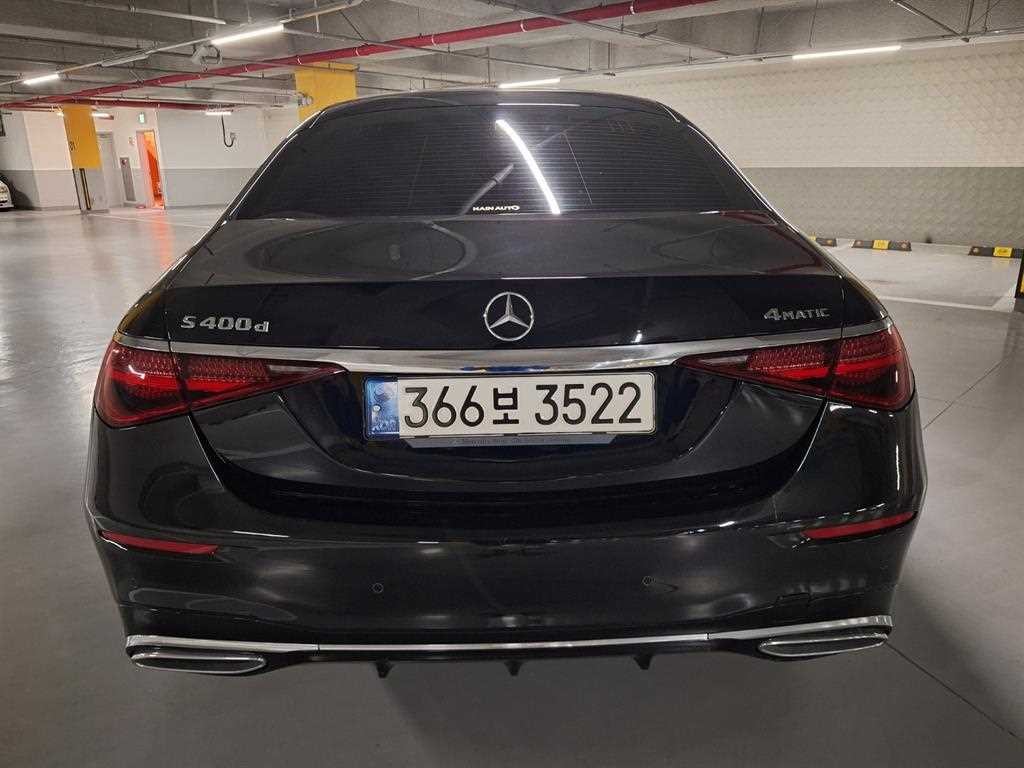 벤츠 S 클래스 S클래스-W223 S400 d 4MATIC 이미지 2
