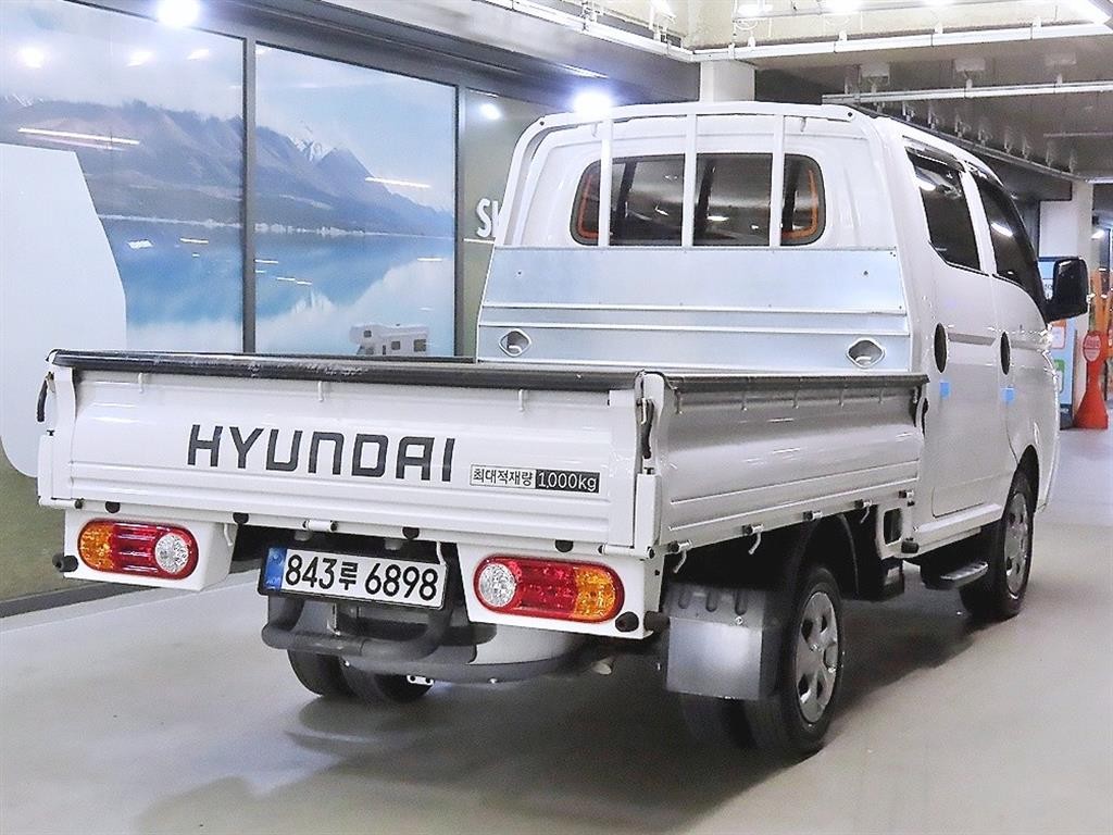 소형화물 카고(소형) [카고]포터2 (LPG2.5터보) 더블캡/초장축/2WD 스마트 이미지 4