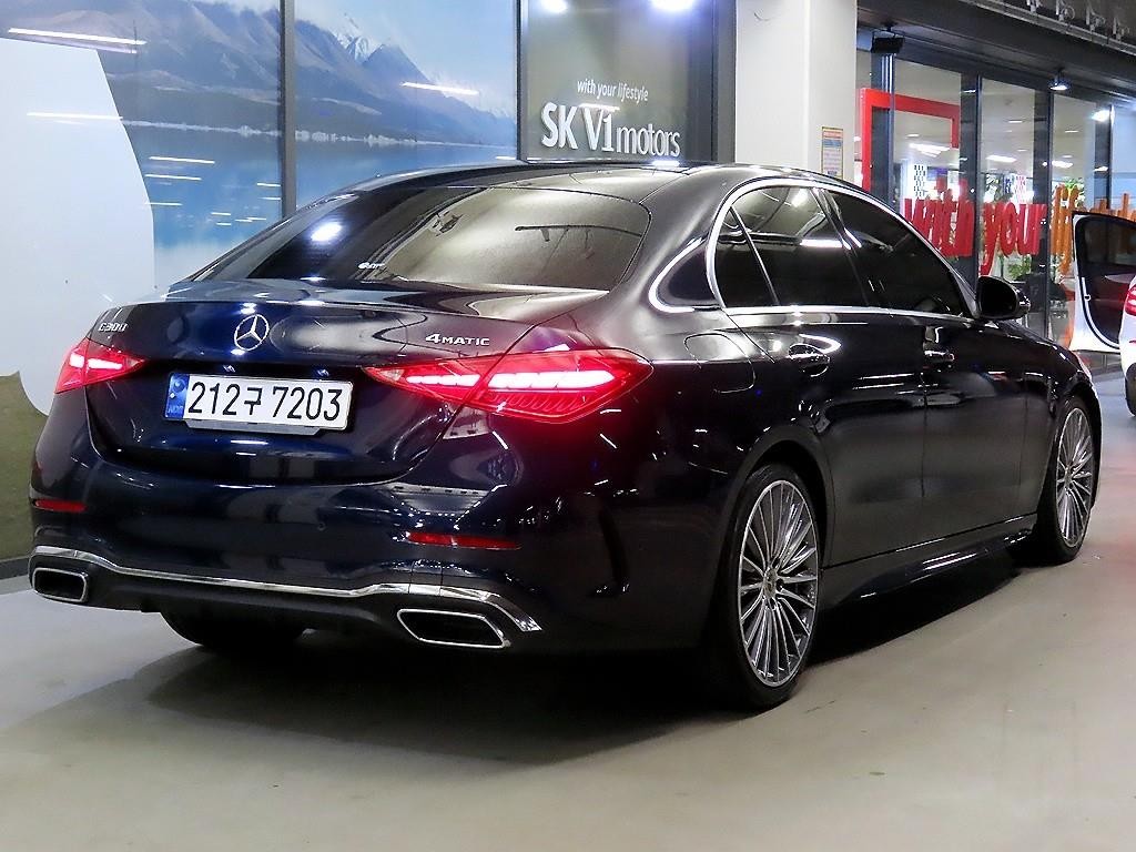 벤츠 C 클래스 C클래스 W206 C300 4MATIC AMG 라인 이미지 4