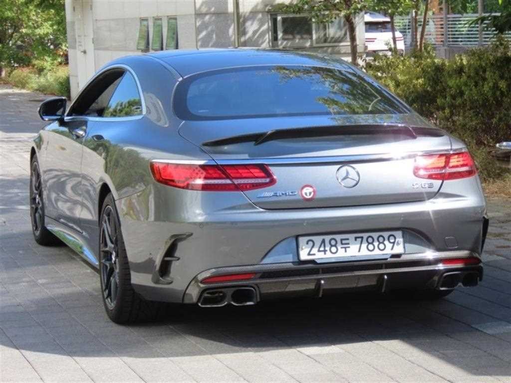 벤츠 S 클래스 S클래스-W222 S 63 AMG 4MATIC+ 쿠페 이미지 4