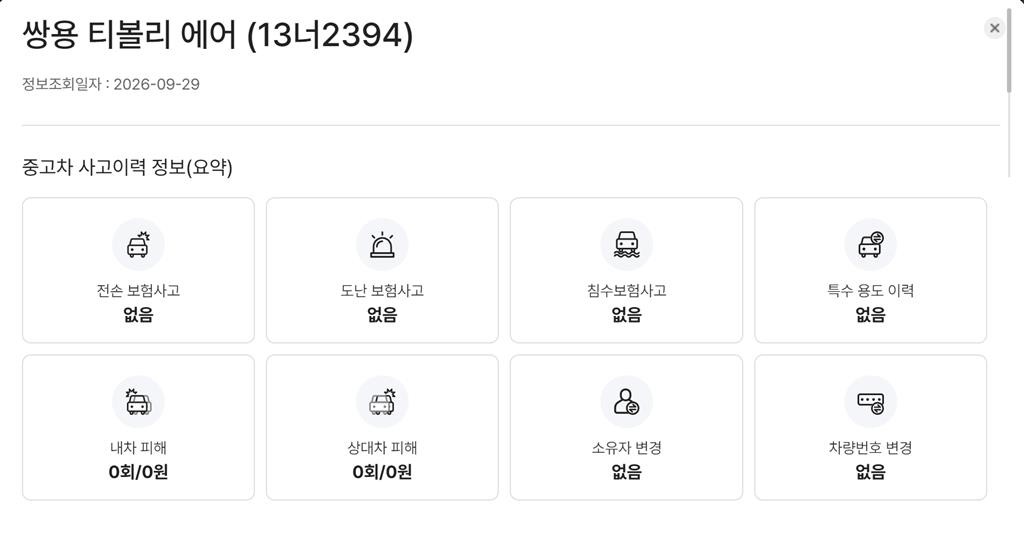KG모빌리티(쌍용) 티볼리 티볼리 에어 4WD 디젤 1.6 IX 이미지 19