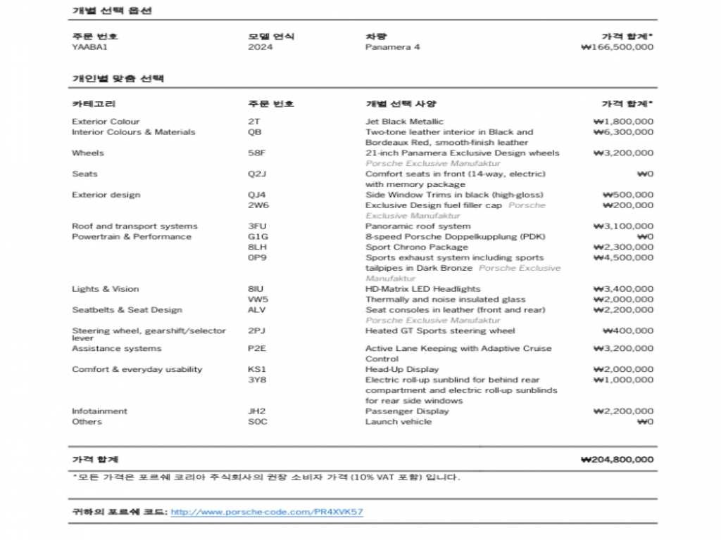 포르쉐 파나메라 파나메라(971) 2.9 4S 이미지 5