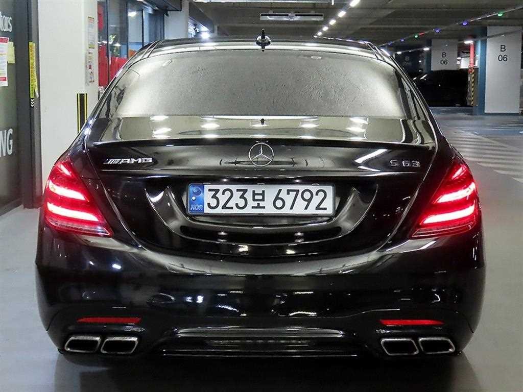 벤츠 S 클래스 S클래스-W222 S 63 AMG 4MATIC 이미지 5