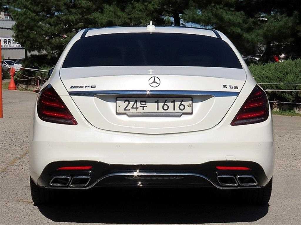벤츠 S 클래스 S클래스-W222 S 63 AMG 4MATIC 이미지 4