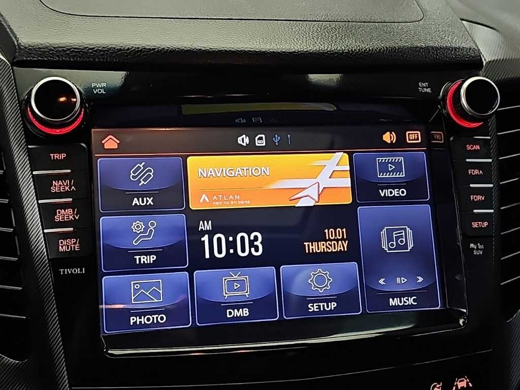 KG모빌리티(쌍용) 티볼리 가솔린 2WD 1.6 LX 최고급형 이미지 14