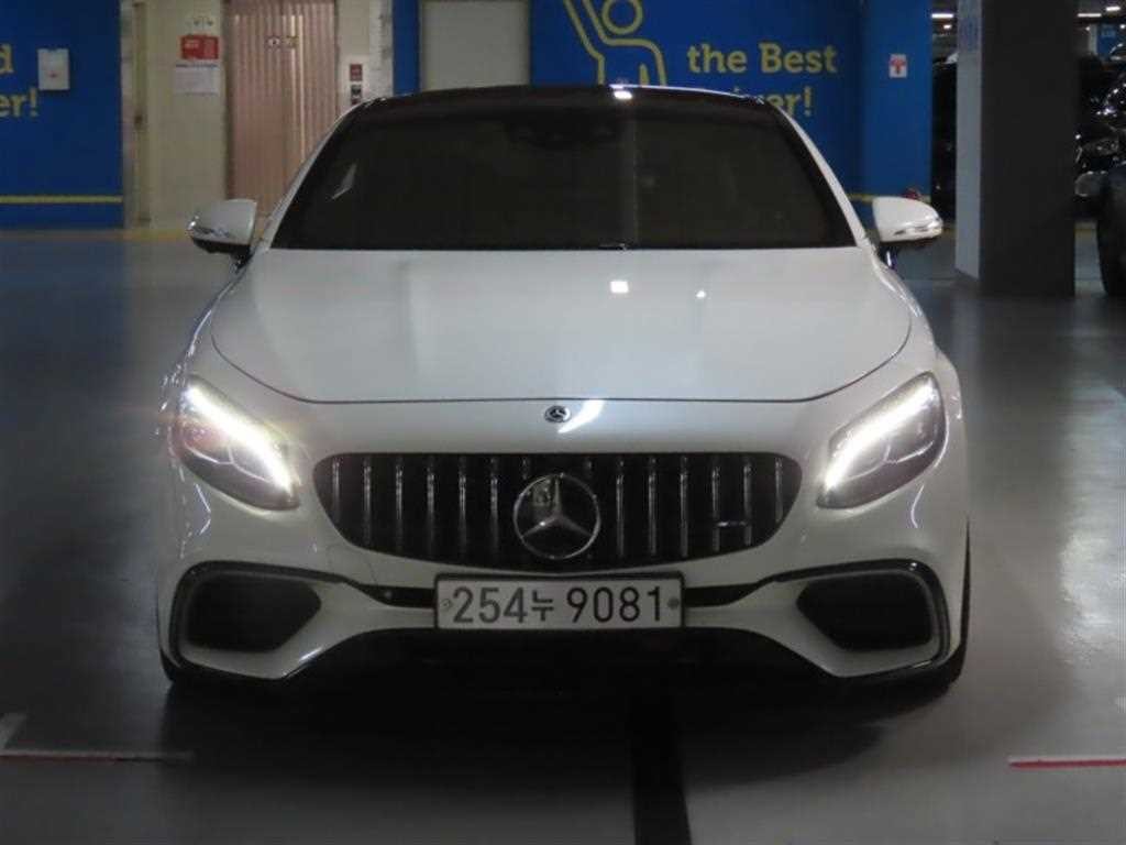 벤츠 S 클래스 S클래스-W222 S 63 AMG 4MATIC+ 쿠페 이미지 1