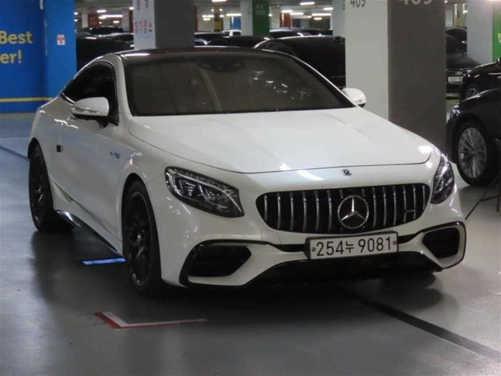 벤츠 S 클래스 S클래스-W222 S 63 AMG 4MATIC+ 쿠페 이미지 2