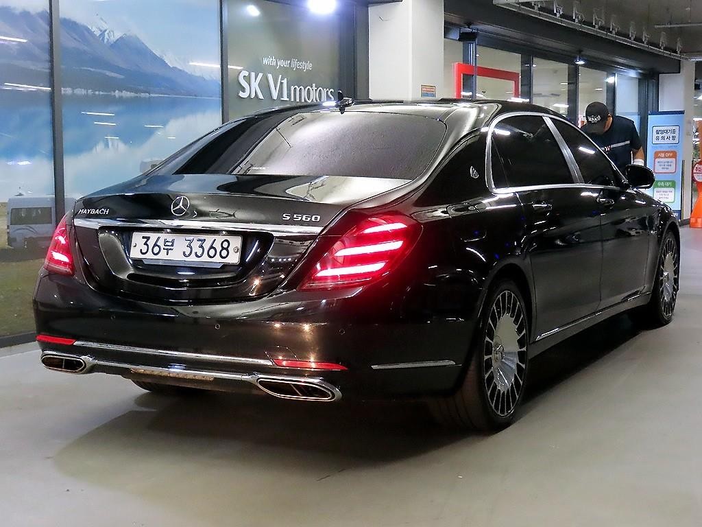 벤츠 S 클래스 S클래스-W222 마이바흐 S 560 4MATIC 이미지 4