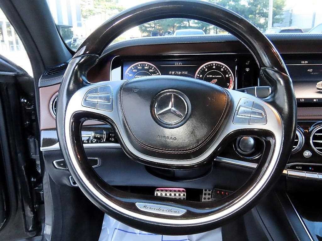벤츠 S 클래스 S클래스-W222 S 63 AMG 4MATIC 이미지 8