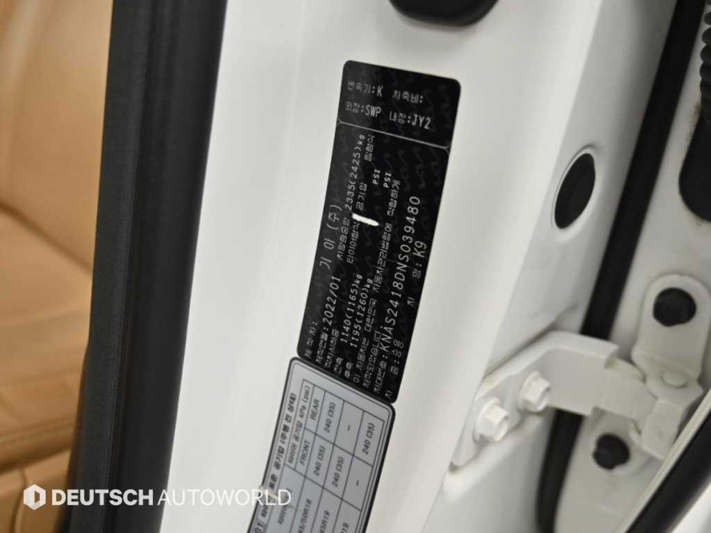기아 K9 더 뉴 K9 2세대 3.8 GDI AWD 베스트 셀렉션 Ⅰ 이미지 20