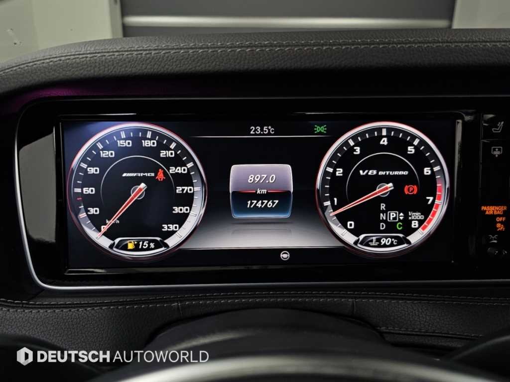벤츠 S 클래스 S클래스-W222 S 63 AMG 4MATIC 이미지 8