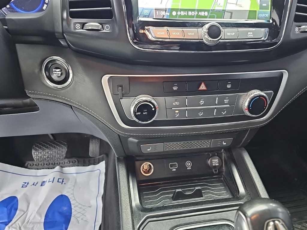 KG모빌리티(쌍용) 렉스턴 렉스턴 스포츠 칸 디젤 2.2 4WD 5링크 프레스티지 스페셜 이미지 10