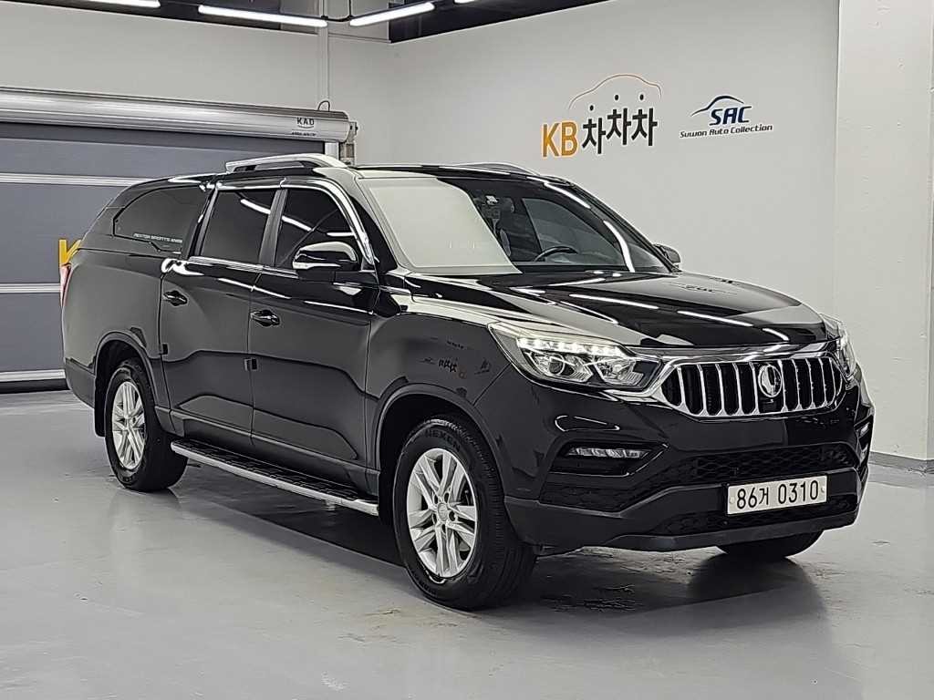 KG모빌리티(쌍용) 렉스턴 렉스턴 스포츠 칸 디젤 2.2 4WD 5링크 프레스티지 스페셜 이미지 4