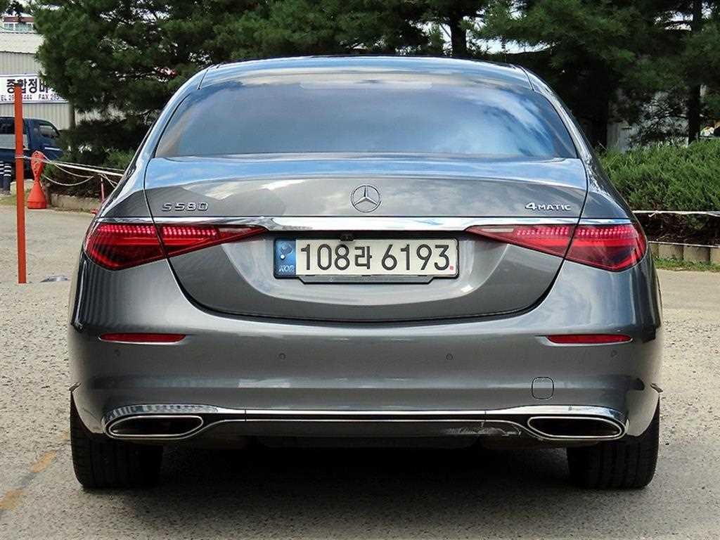벤츠 S 클래스 S클래스-W223 S580L 4MATIC 이미지 4