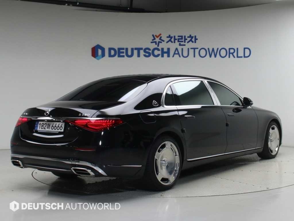 벤츠 S 클래스 S클래스-W223 마이바흐 S580 4MATIC 이미지 2
