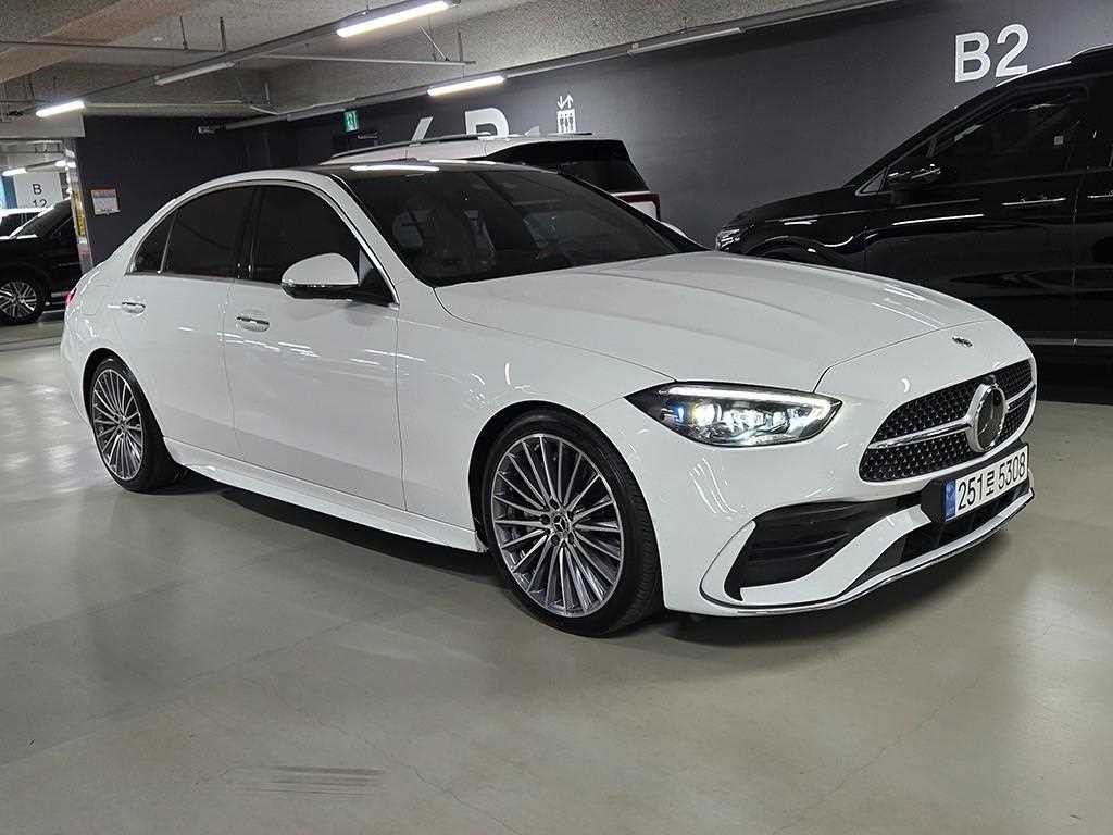 벤츠 C 클래스 C클래스 W206 C300 4MATIC AMG 라인 이미지 2