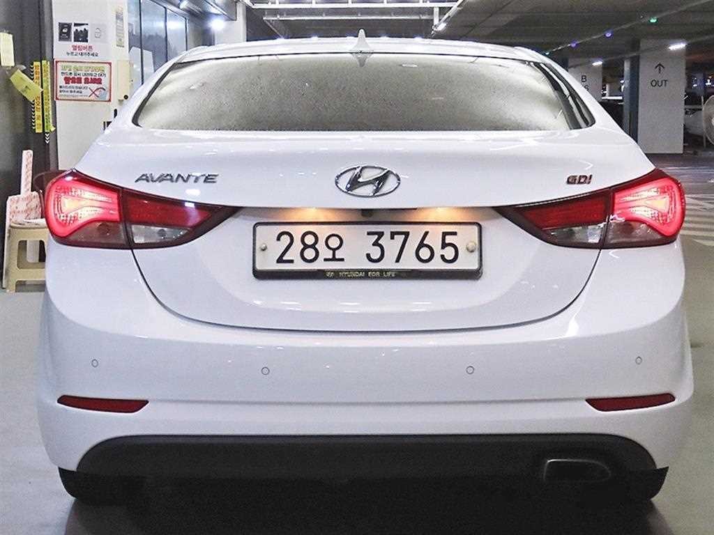 현대 아반떼 더 뉴 아반떼 1.6 GDI 모던 이미지 5