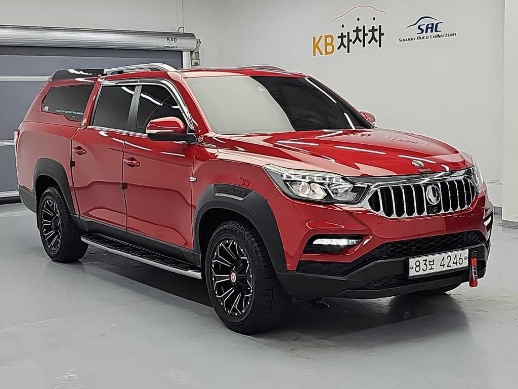 KG모빌리티(쌍용) 렉스턴 렉스턴 스포츠 칸 디젤 2.2 4WD 파워리프 노블레스 이미지 4
