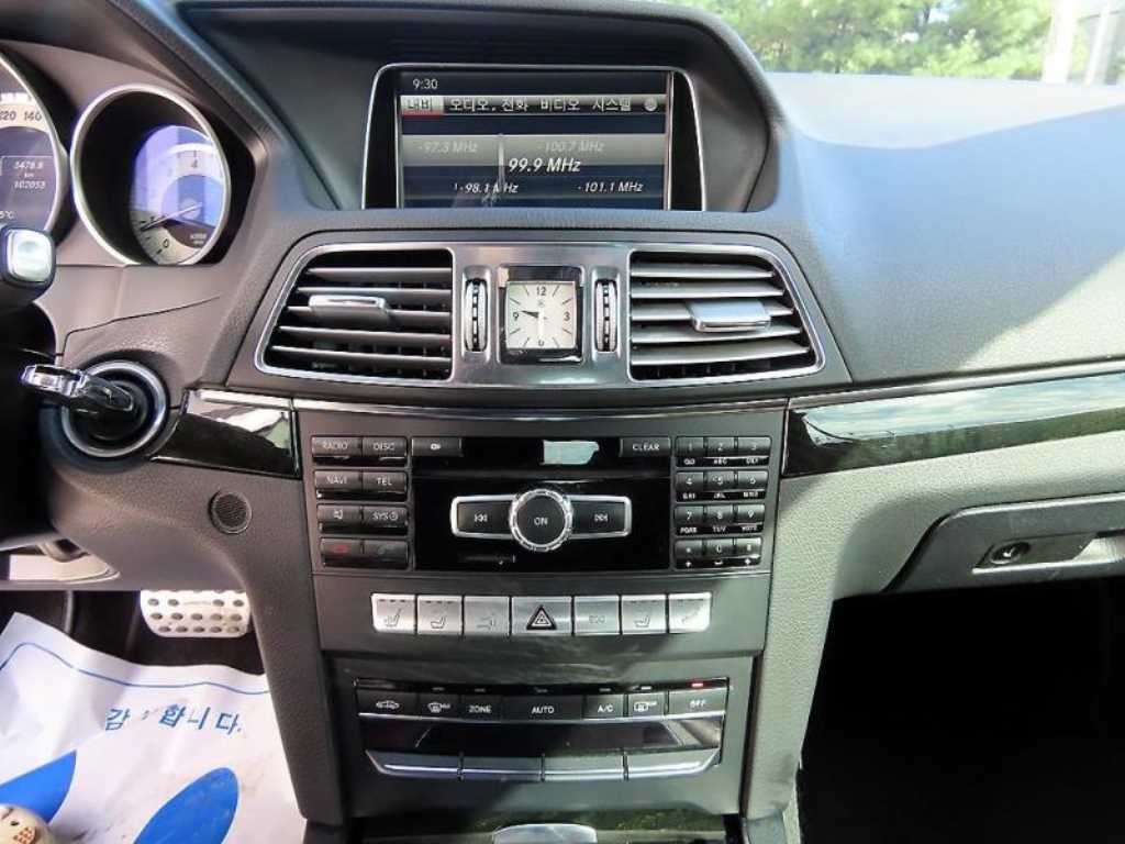 벤츠 E 클래스 E-클래스 W212 E200 카브리올레 이미지 16