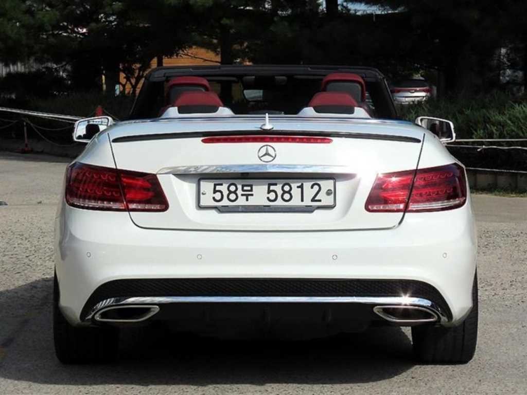 벤츠 E 클래스 E-클래스 W212 E200 카브리올레 이미지 8