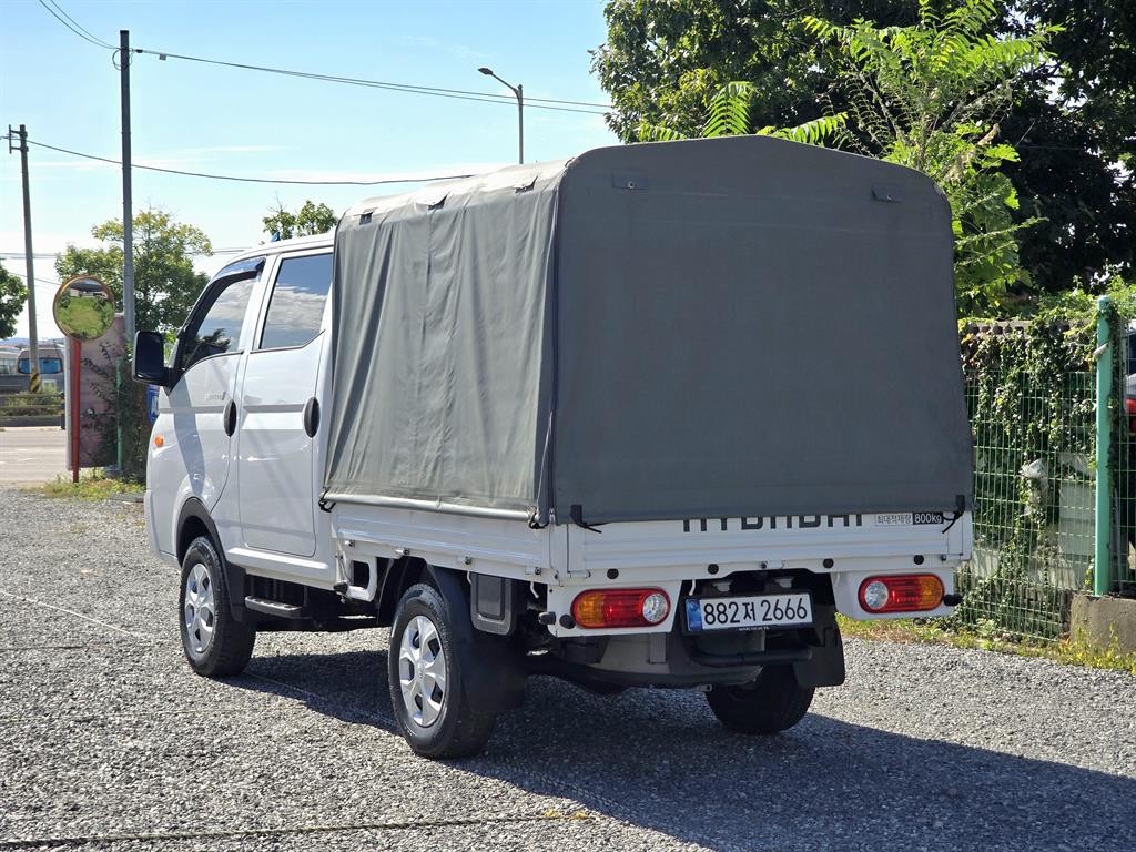 소형화물 카고(소형) [카고]포터2 (LPG2.5터보) 더블캡/장축/4WD 스마트 이미지 3