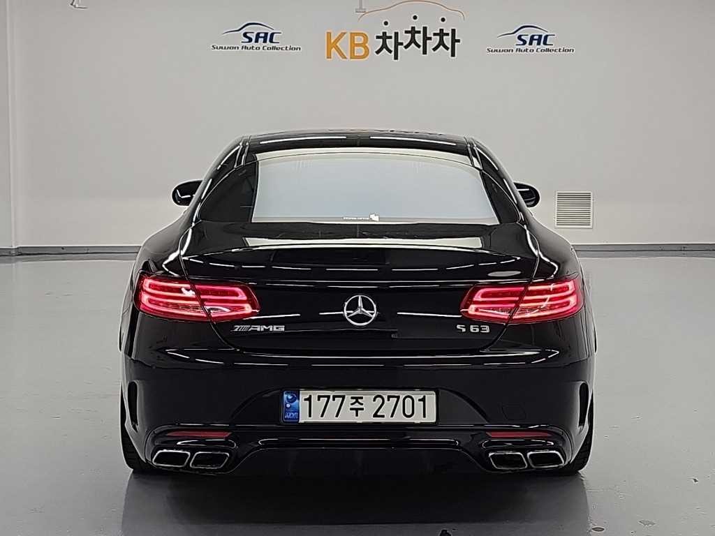 벤츠 S 클래스 S클래스-W222 S 63 AMG 4MATIC 쿠페 이미지 3