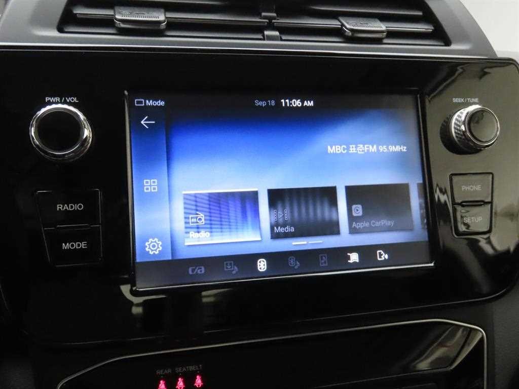 KG모빌리티(쌍용) 티볼리 더 뉴 티볼리 2WD 가솔린 1.6 V3 이미지 9
