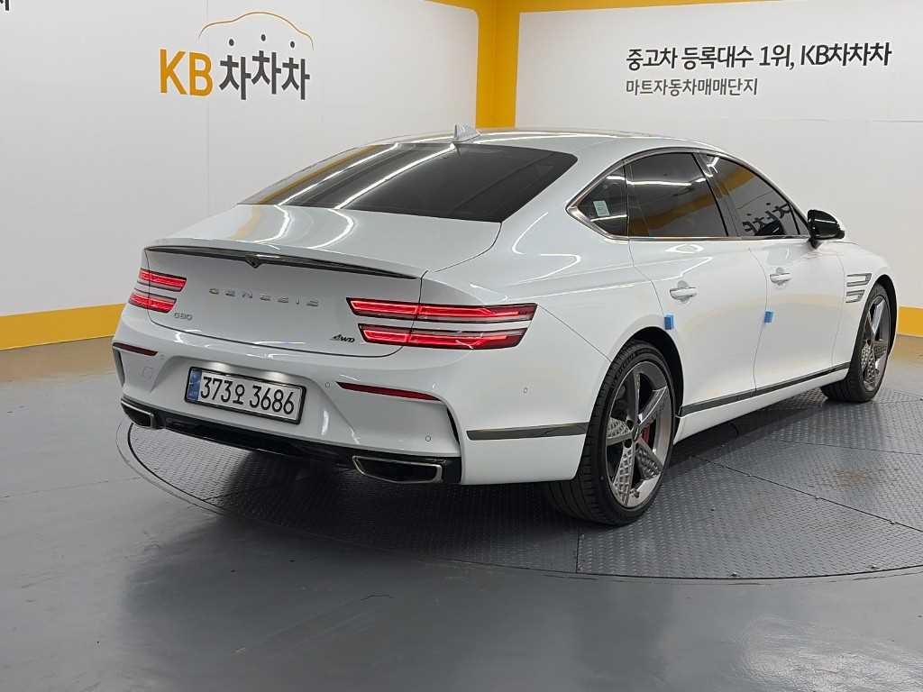 제네시스 G80 G80(RG3) 3.5 가솔린 터보 AWD 스포츠팩 이미지 3