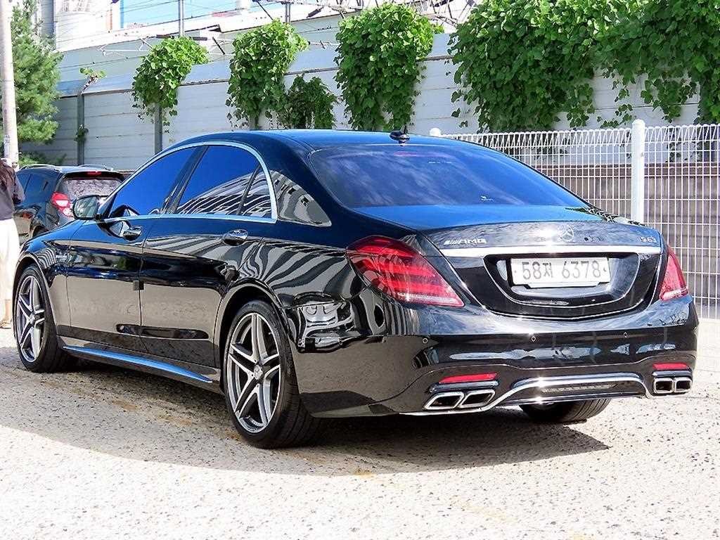 벤츠 S 클래스 S클래스-W222 S 63 AMG 4MATIC + 이미지 4